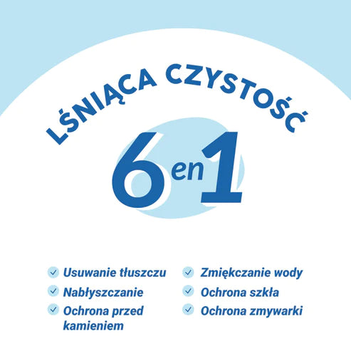 Eko kostki tabletki do zmywarki uniwersalne 6 w 1