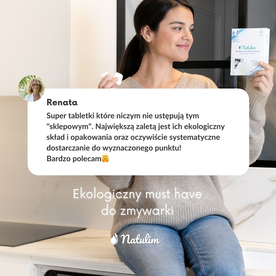 Eko kostki tabletki do zmywarki uniwersalne 6 w 1