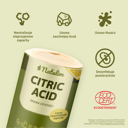 Citric Acid ekologiczny środek czyszczący