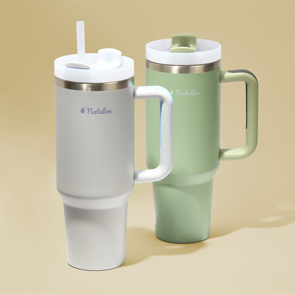 Kubek termiczny ze stali nierdzewnej 1L Natulim