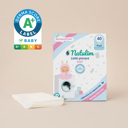 Eko listki do prania Natulim Baby