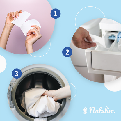 Eko listki do prania Natulim 40 prań