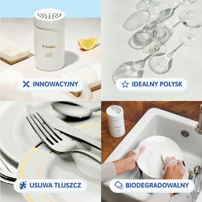 Pojemnik na proszek do mycia naczyń
