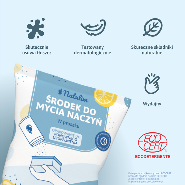 Ekologiczny środek do mycia naczyń