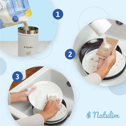 Zestaw do mycia naczyń Natulim