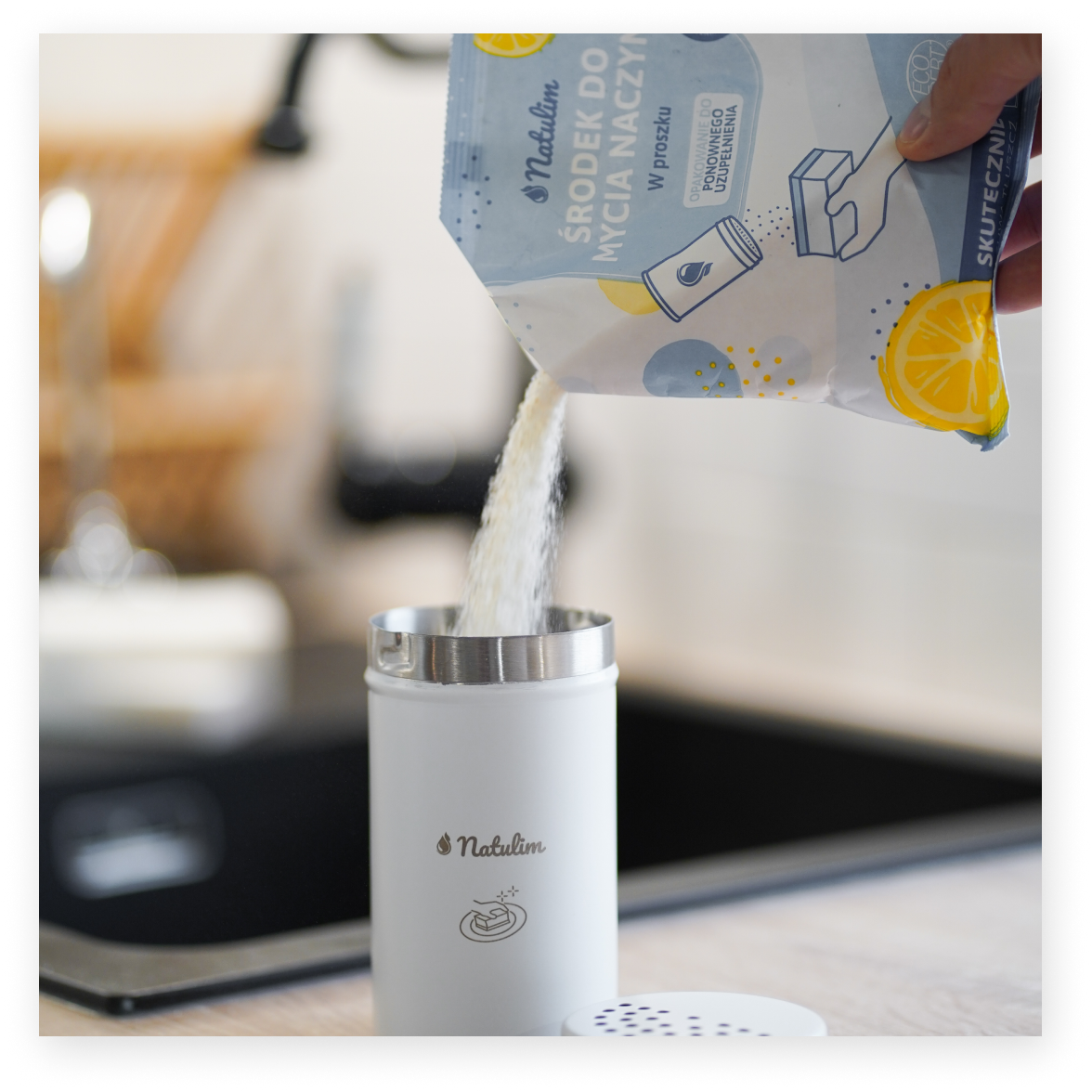 Zestaw do mycia naczyń Natulim