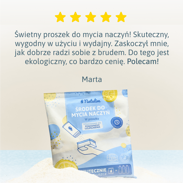 Ekologiczny środek do mycia naczyń