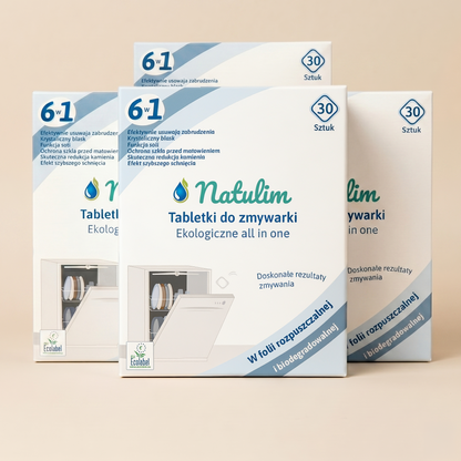 Eko kostki tabletki do zmywarki uniwersalne 6 w 1