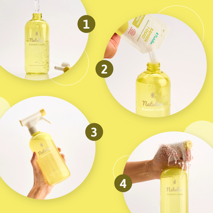 Zestaw startowy Natulim – ekologiczne płyny do sprzątania