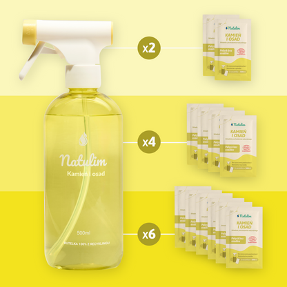 Zestaw Natulim starter – płyn kamień i osad