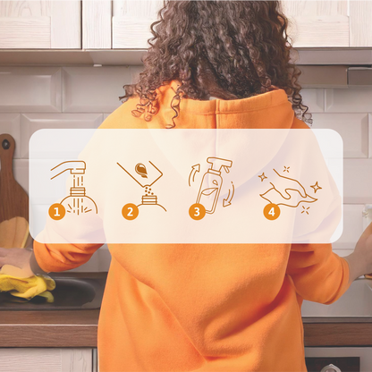 Zestaw koncentratów tłuszcz i brud Natulim