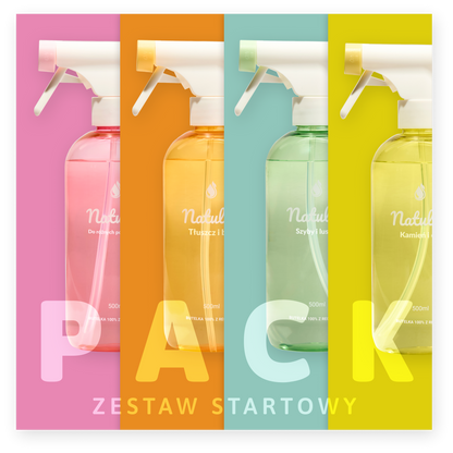 Zestaw startowy Natulim – ekologiczne płyny do sprzątania
