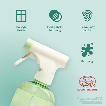 Zestaw Natulim starter – płyn szyby i lustra