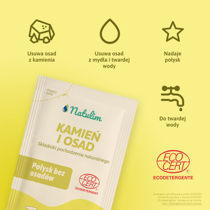 Zestaw koncentratów kamień i osad Natulim